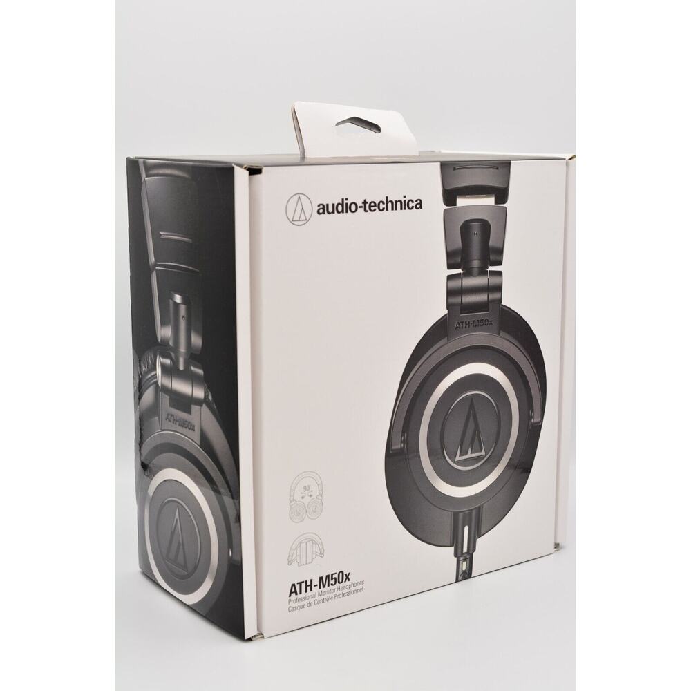 Audio-Technica M-Series ATH-M50X Professional Studio Monitor Headphones New Box